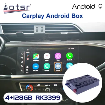 128G Za AUDI A3 A4L allroad A5 A6L Carplay Ai Polje Radio Nadgradnjo Pametna Android Avto Multimedijski Predvajalnik, TV Okno za Apple Carplay