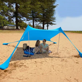 210*210*160 cm šotor krošnjami ultralahkih šotor 3-4 osebe krošnjami šotor Outdoor Camping Garden viseči mreži Plaži UV Sonce Šotor Krošnjami