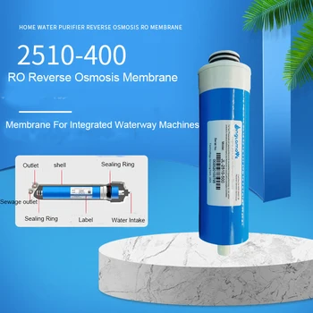 2510-400 Ro Membrano Obratno Osmozo Vode Filter Zamenjava Vodnega Sistema Filter Za Čiščenje Vode, Filtracija Zmanjšanje Bakterij