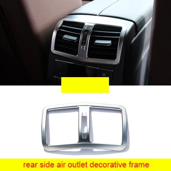Auto Accessorie Za Benz, E razred, 2008 - 2015 ABS strani zadaj air outlet dekorativni okvir chrome modeliranje trim 1pc