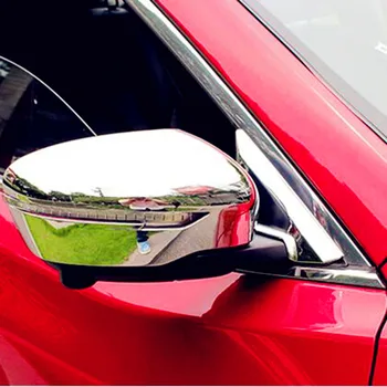 Bbincar ABS Chrome Strani Rearview Mirror Kritje Trim Varstvo Dekoracijo Oblikovanje Nalepke Za nissan Lopov X-Trail 2014 2015 2016