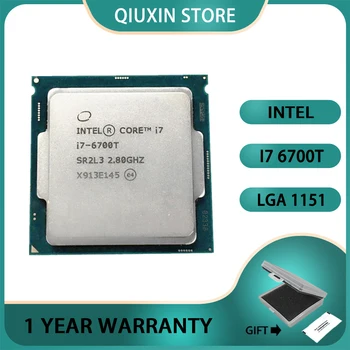 Intel Core i7-6700T i7 6700T procesor CPU 2.8 GHz Quad-core Osem-navojni 35w LGA 1151