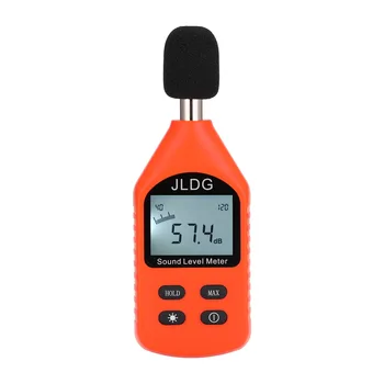 JD-105 Visoko Natančnost Decimeter Digitalnega Hrupa Meter Okoljski Ravni Zvoka Tester Prenosni Natančno Zaznavanje Hrupa Meter