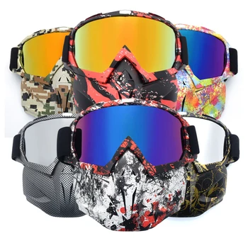 Kolesarjenje, Jahanje Motokros Očala Smučarska Snowboard Očala Zaščitna Očala, Čelada Taktično Windproof Motoristična Očala, Maske Na Prostem