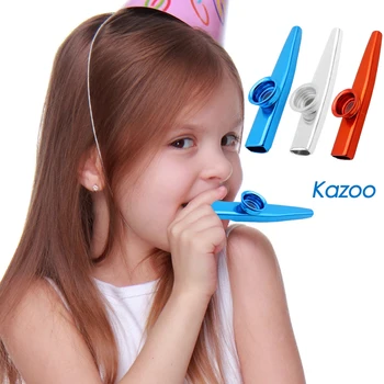 Kovinski Kazoos Glasbeni Pihal Usta predvsem piščali Prepone Usta Kazoos Glasbila Kitare za Začetnike Novo 2021