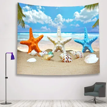 Psihedelični nebesnih ocean zvezda tapiserija hipi tapiserija krpo, dnevna soba spalnica soba dekoracijo