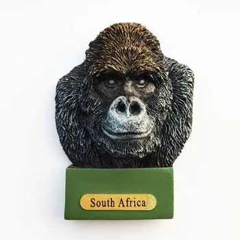 QIQIPP Afriške Gore Orangutan Kreativni Turizem Memorial Dekoracijo Obrti Magnetni Hladilnik Magnet