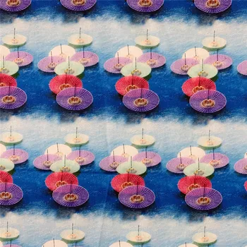 Retro tradicionalnih obrti oilpaper umbrell Bombažne Tkanine Kitajskem Slogu Mozaik Tekstilne Tkiva Domov Oblačila Obleko Domov dekoracijo