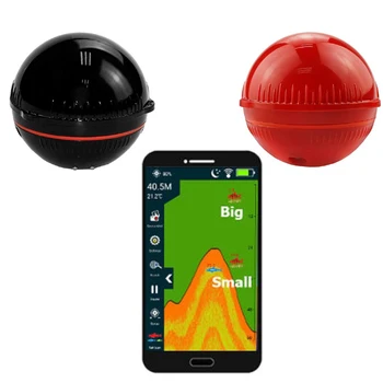 Smart Wireless Bluetooth, Fish Finder Prenosni Sonar Fishfinder Združljive iOS Telefone Android Dock Obali Čoln, Ribolov na Ledu Echo