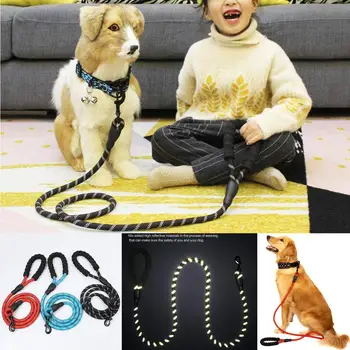Trajne Najlon Pes pas Barve 1,5 M Hišne Pes Povodec Hoja Usposabljanje Vrvici Mačke, Psi, Pasje Trak Pes Pas Vrv