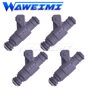 WAWEIMI 4× Novo Gorivo Injektor 0280156063 06A906031BC FJ896 za Au-di Quattro TT 2003 2004 2005 2006 1.8 L 3.2 L nadzor Kakovosti