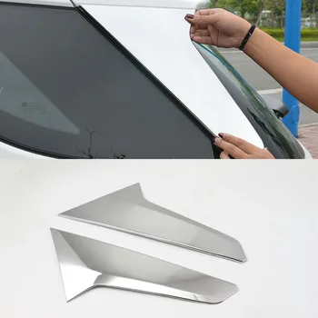 Za Chevrolet Enakonočje Tretje GE 2017 2018 2019 ABS chrome okraskov Zadnje okno sequins stekla Spojler strani trikotnik Modeliranje del 2pcs