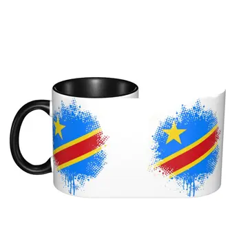 Zastavo Demokratični Republiki Kongo Ustvarjalne Skodelice Skodelice Tiskanja Skodelice R300 Humor Grafični multi-funkcijo skodelice