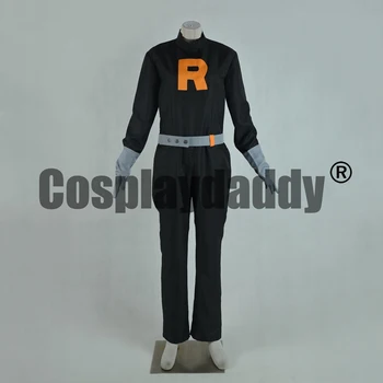 Žep Pošasti Grunt Moški Enotna Jumpsuits Halloween Obleko, Cosplay Kostum F006